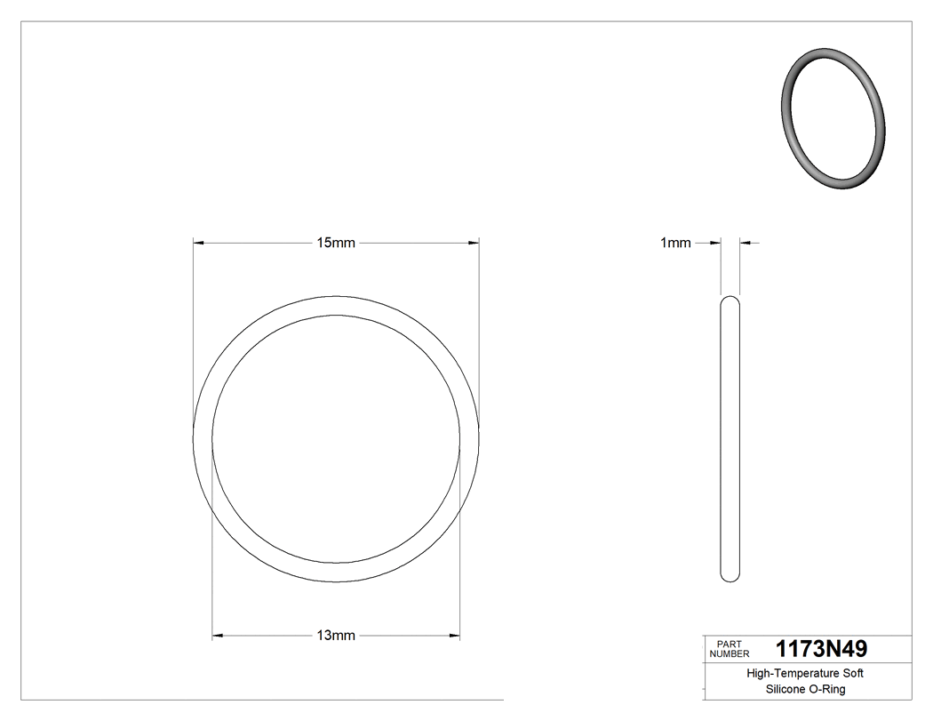 Technical drawing - 1173N49